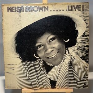 Keisa Brown Live Vinyl Record